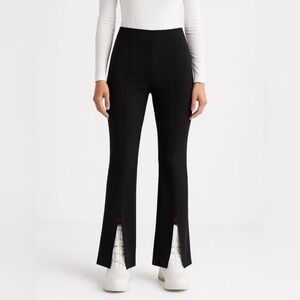 XOXO Seam front split flare pants size XS